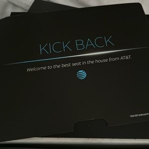 AT&T C71KW-400 Kick Back Streaming Media Player - Black - New